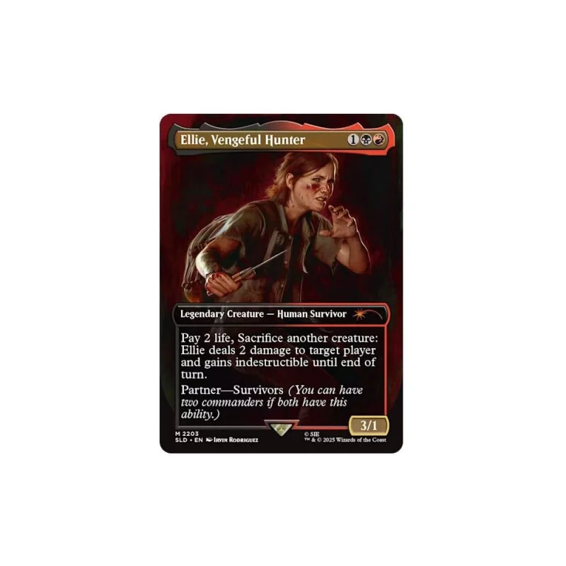 Magic the Gathering Secret Lair x PlayStation (The Last of Us: Part II) NON FOIL - English